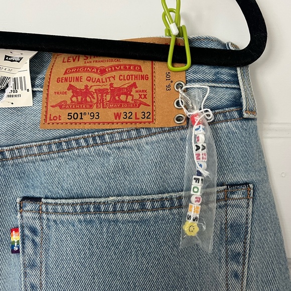 LEVI'S® PRIDE 501® '93 STRAIGHT FIT JEANS - Picture 5 of 9